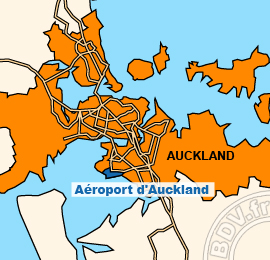 Plan de lAéroport d'Auckland