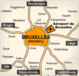 Plan de lAéroport de Bruxelles National