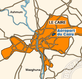 Plan de lAéroport du Caire