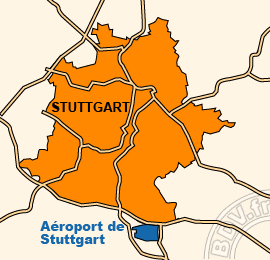 Plan de lAéroport de Stuttgart