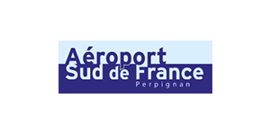 Logo de lAéroport de Rivesaltes
