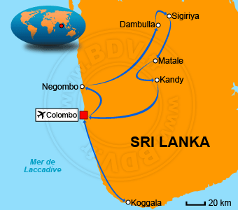Carte circuit Colombo