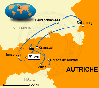 Carte circuit Vienne